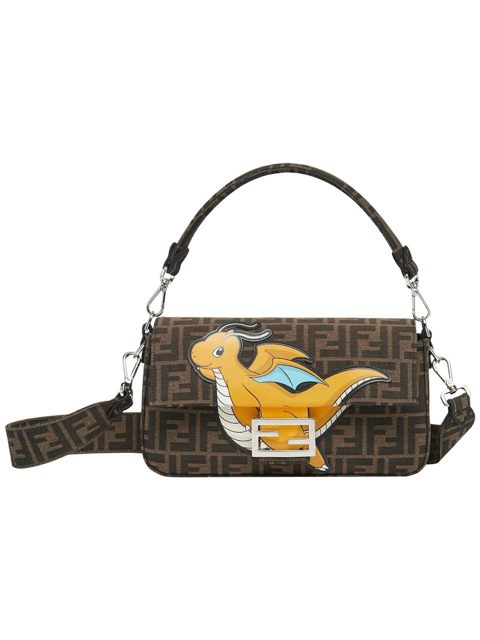 Сумка Baguette Fendi x Frgmt x Pokemon